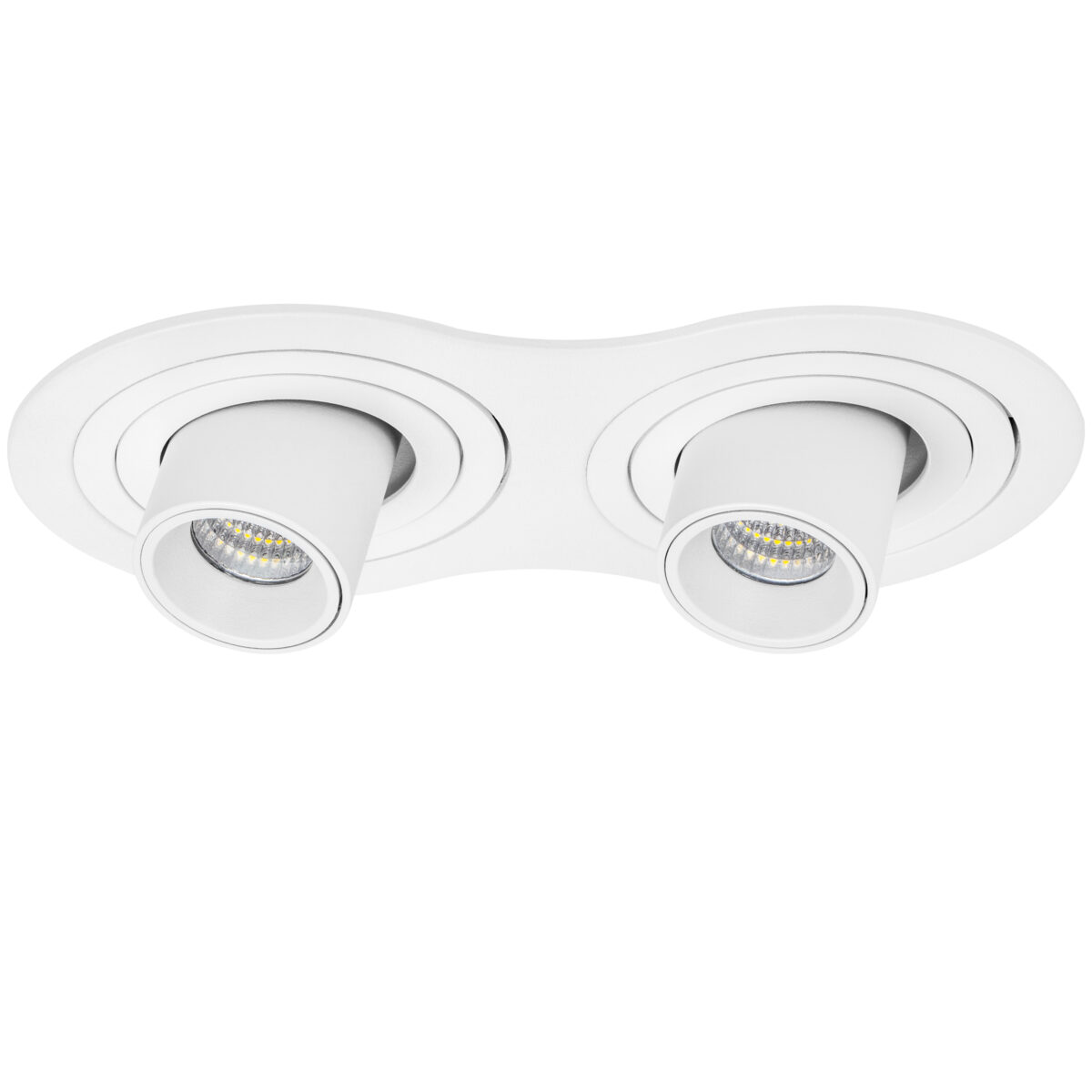 i626164 Светильник INTERO TUBO LED 7W*2 360LM*2 60G БЕЛЫЙ 4000K (217626+217164+217164) — изображение 2