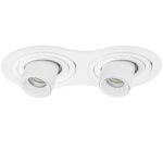 i626164 Светильник INTERO TUBO LED 7W*2 360LM*2 60G БЕЛЫЙ 4000K (217626+217164+217164) — изображение 2