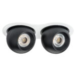 i6267474 Светильник INTERO LED 9W*2 850LM*2 24G БЕЛЫЙ/ЧЕРНЫЙ 4000K (217626+217074+217074) — изображение 2