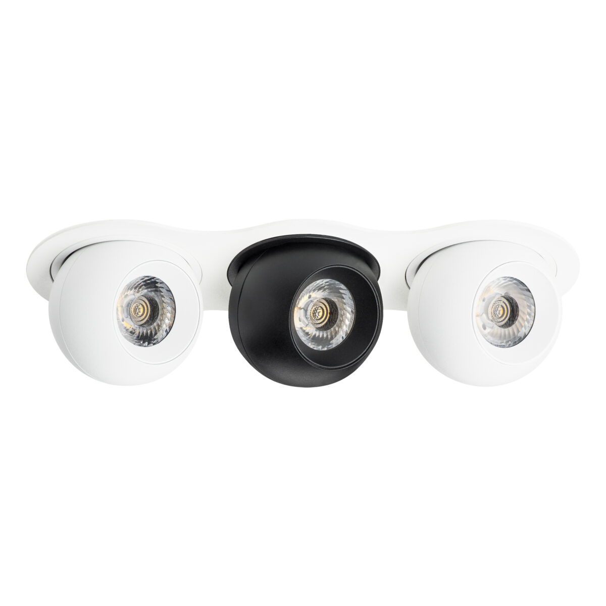 i636647464 Светильник INTERO LED 9W*3 850LM*3 24G БЕЛЫЙ/ЧЕРНЫЙ 4000K (217636+217064+217074+217064) — изображение 2