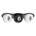 i637647464 Светильник INTERO LED 9W*3 850LM*3 24G ЧЕРНЫЙ/БЕЛЫЙ 4000K (217637+217064+217074+217064) — изображение 2