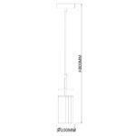 Escada 10191/1S E14*40W Black — изображение 6