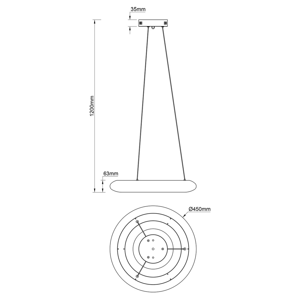 Escada 10258/1 LED*30W White — изображение 5