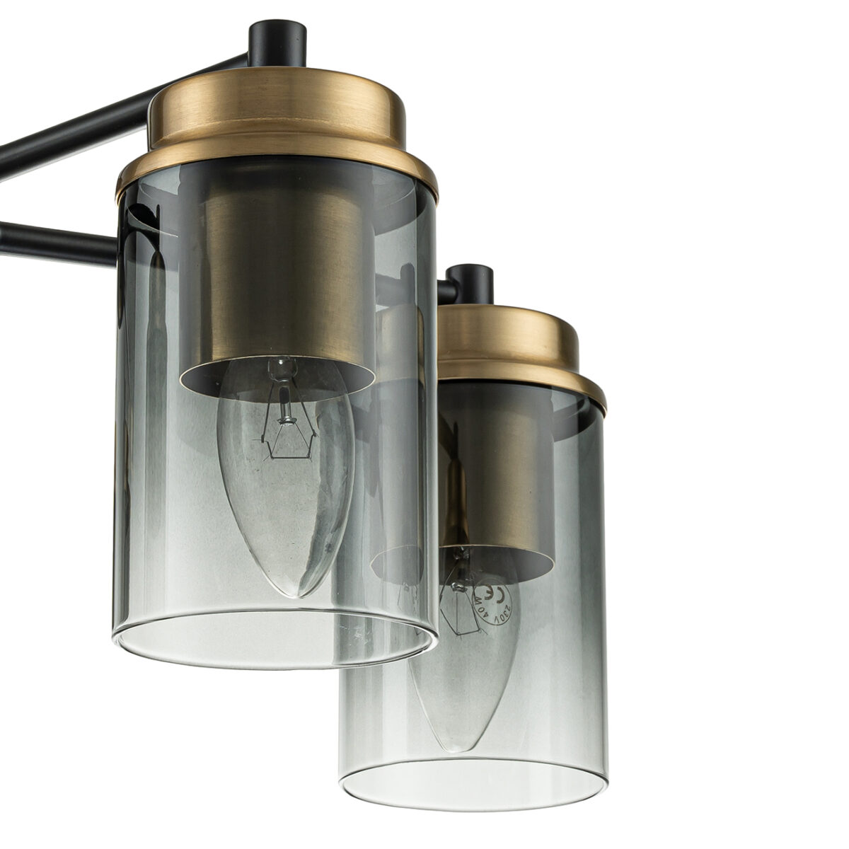 Escada 2118/5P E14*40W Black/Brass — изображение 3