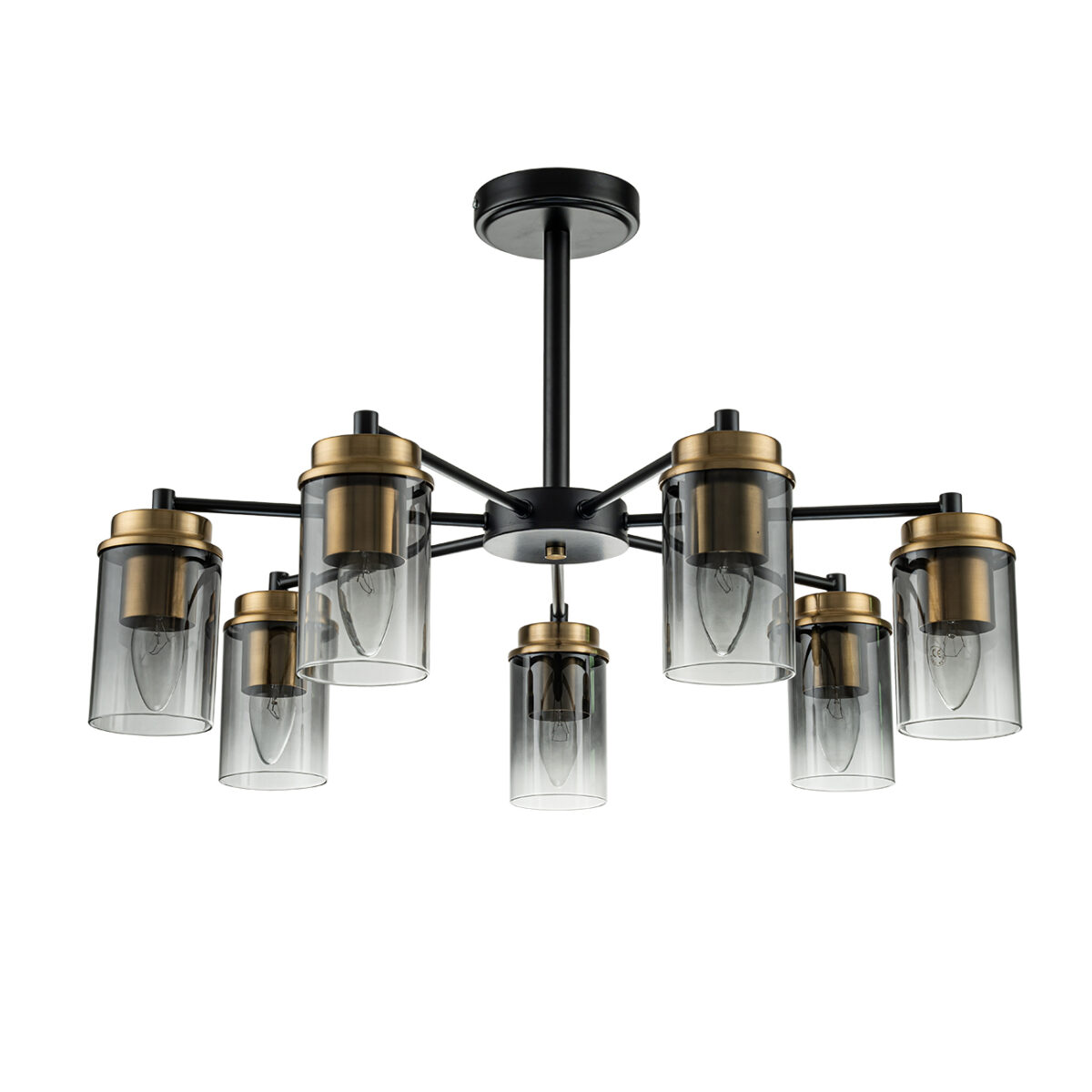 Escada 2118/7P E14*40W Black/Brass — изображение 2