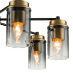 Escada 2118/7P E14*40W Black/Brass — изображение 3