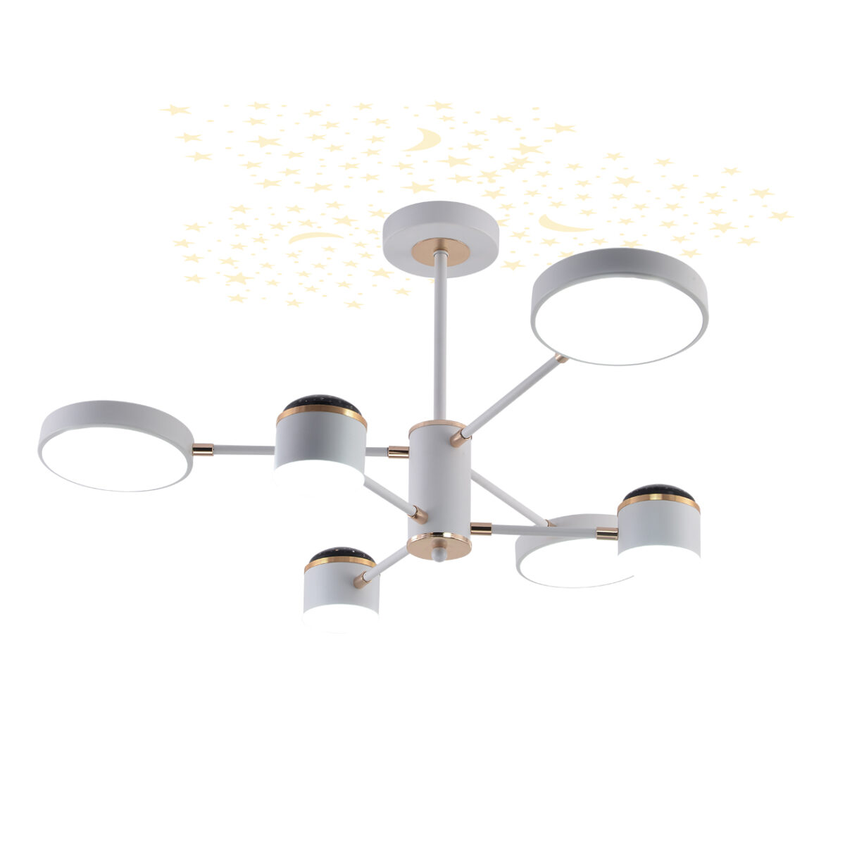 Escada 10255/6 LED*110W White/Gold — изображение 3