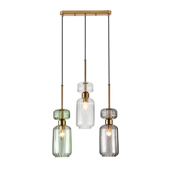 Escada 1141/3S E14*60W Clear/Green/Smoke