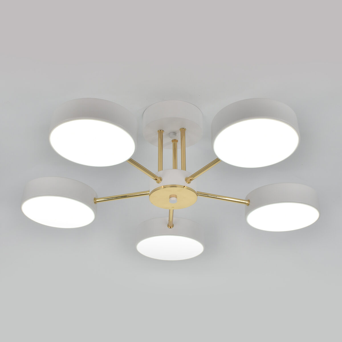 Escada 10262/5 LED*64W White/Gold — изображение 3