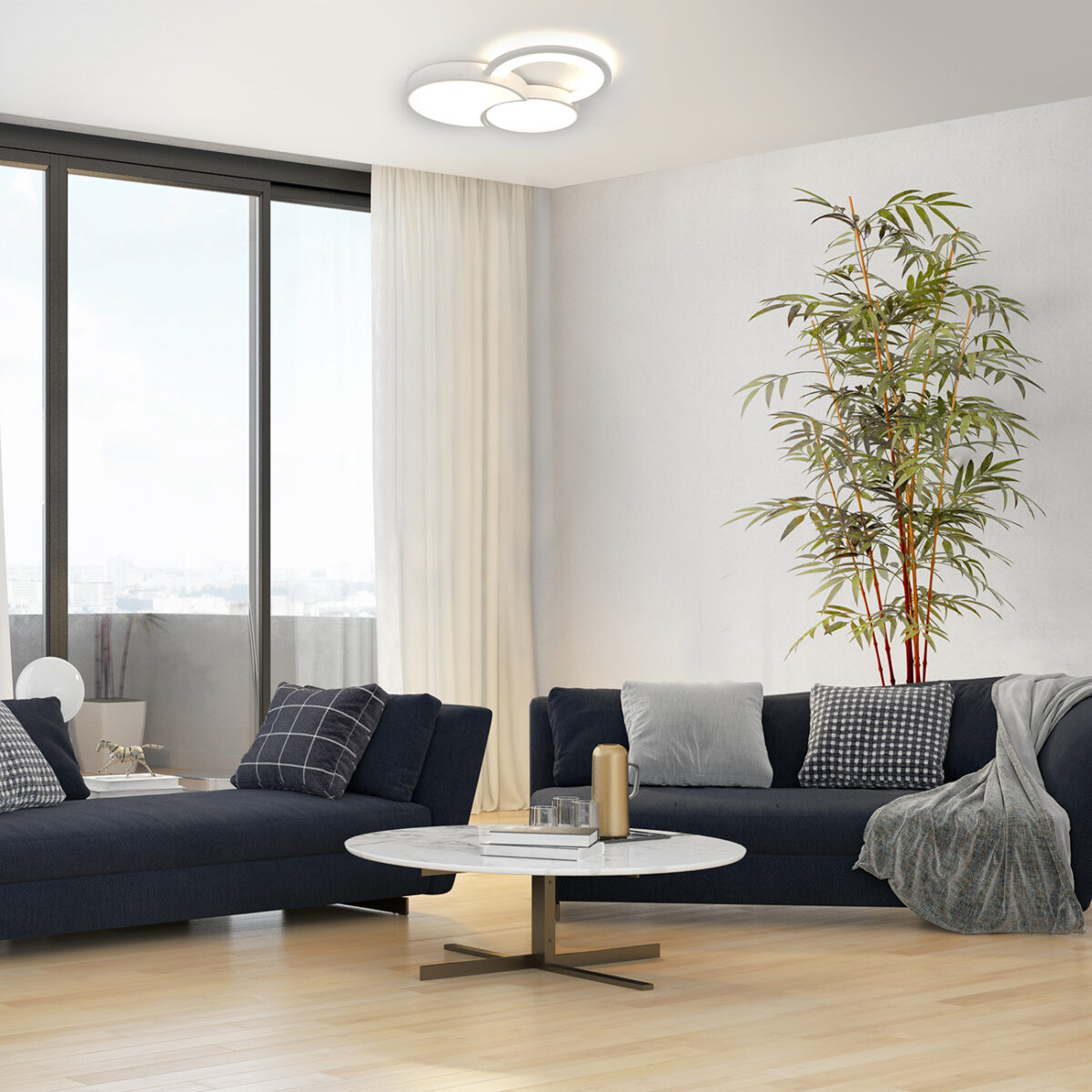 Escada 10286/3 LED*53W White — изображение 6