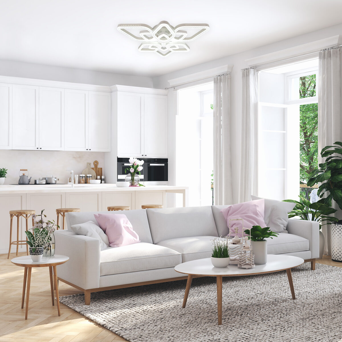 Escada 10280/6 LED*113W White — изображение 5