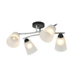 Escada 2132/4P E27*60W Black/Chrome — изображение 3