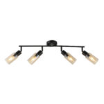 Escada 10172/4 E14*40W Black/Amber