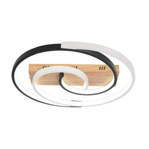 Escada 10265/1 LED*67W Black/Wood