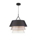 Escada 10187/3S E27*60W Black/Beige/White