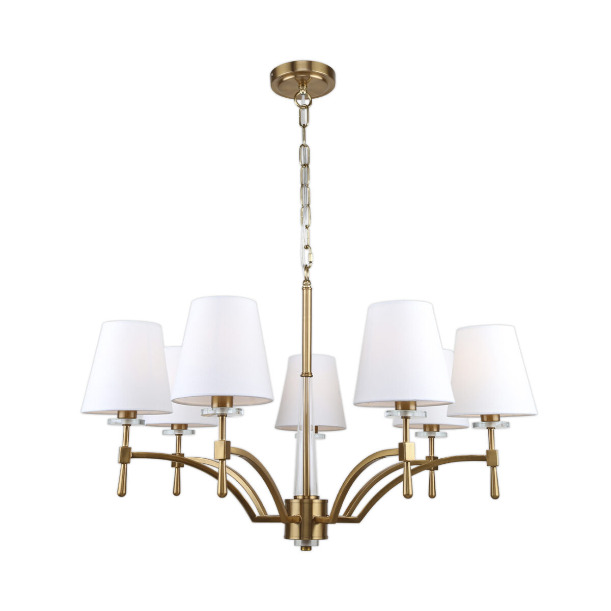 l125390 Escada 10163/7PL E14*40W Brass — изображение 1