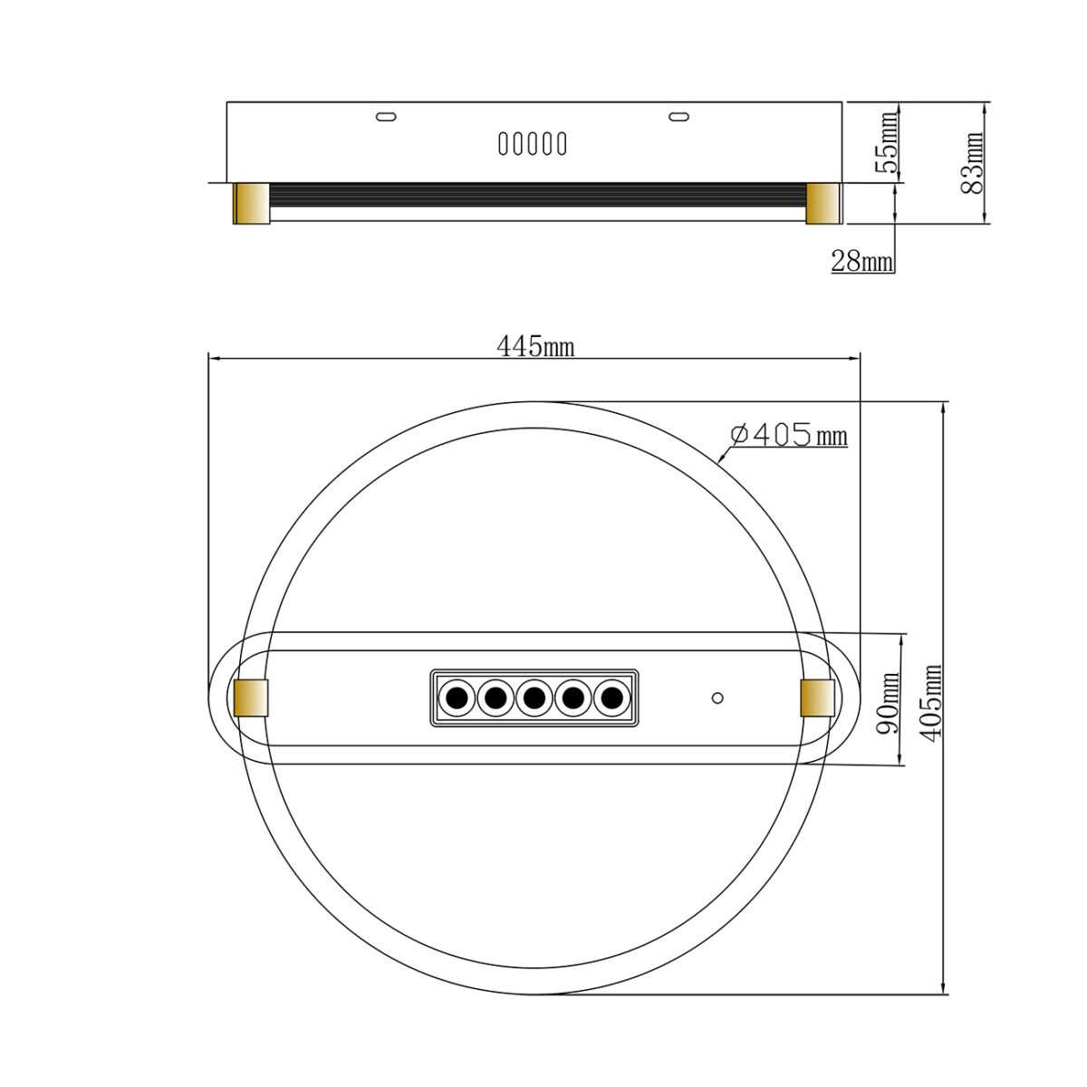 Escada 10253/1 LED*26+3W Chrome — изображение 6