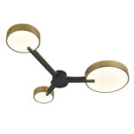 Escada 10209/3 LED*68W Gold/Black