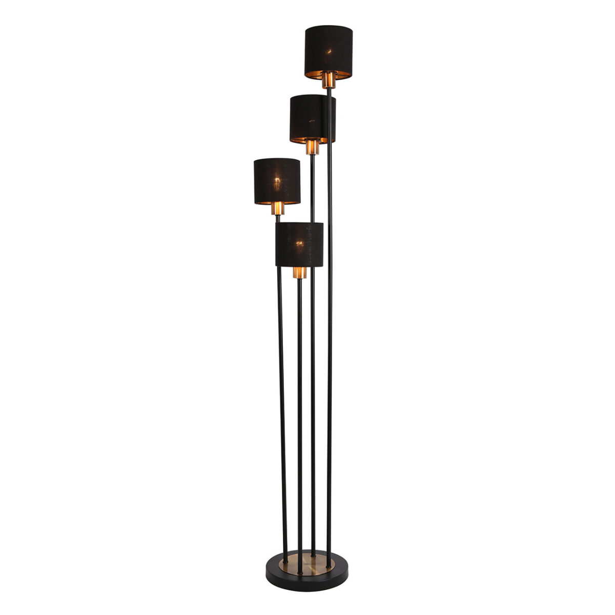 l58660 Escada 1109/4 E14*40W Black/Gold — изображение 1
