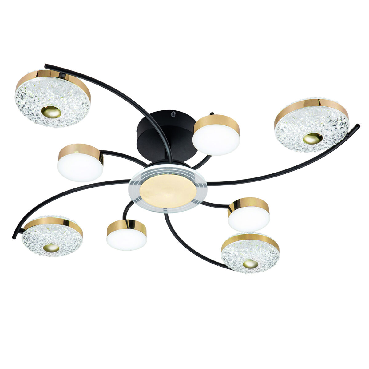 Escada 10208/8 LED*110W Black/Gold — изображение 2