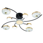 Escada 10208/8 LED*110W Black/Gold — изображение 2