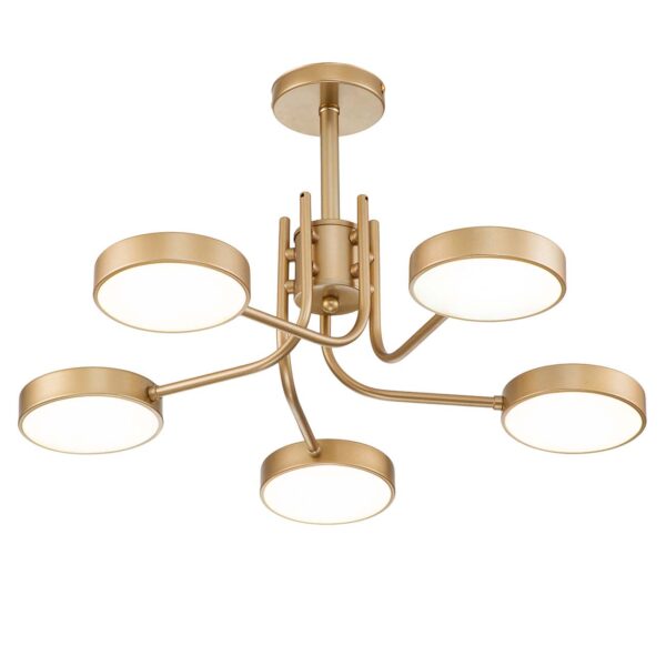Escada 10258/5 LED*44W Champagne gold