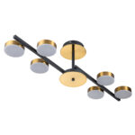Escada 10266/6 LED*95W Black/Brass — изображение 2
