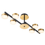 Escada 10266/6 LED*95W Black/Brass — изображение 3