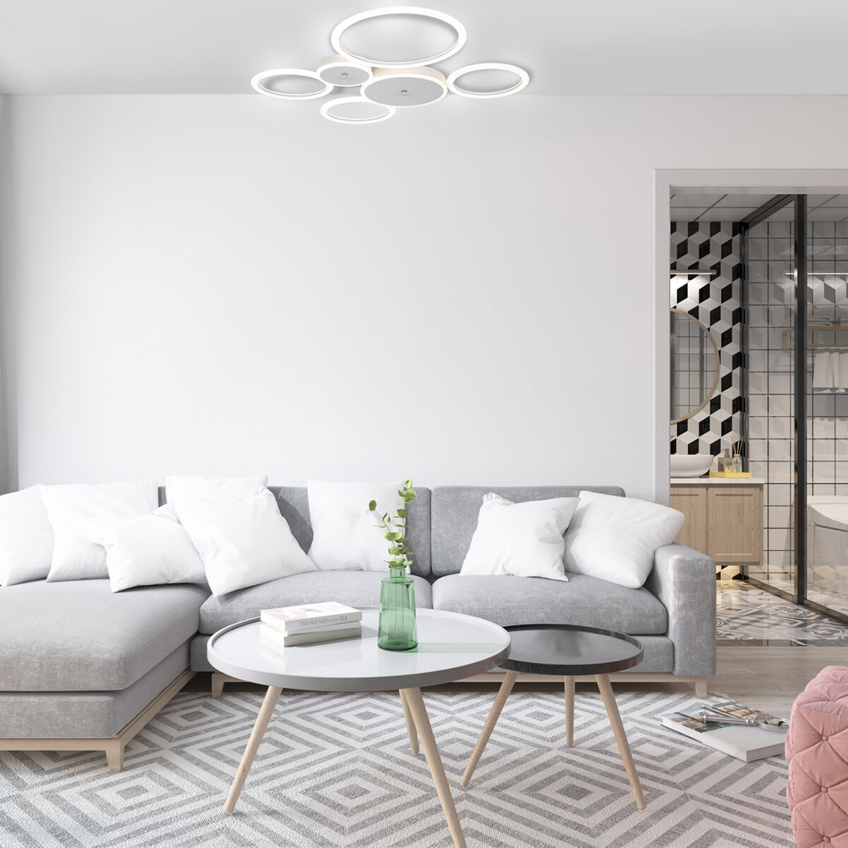 Escada 10268/6 LED*72W White — изображение 6