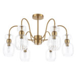 Escada 1141/6PL E14*60W Antigue copper/Clear — изображение 2