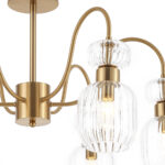 Escada 1141/6PL E14*60W Antigue copper/Clear — изображение 4