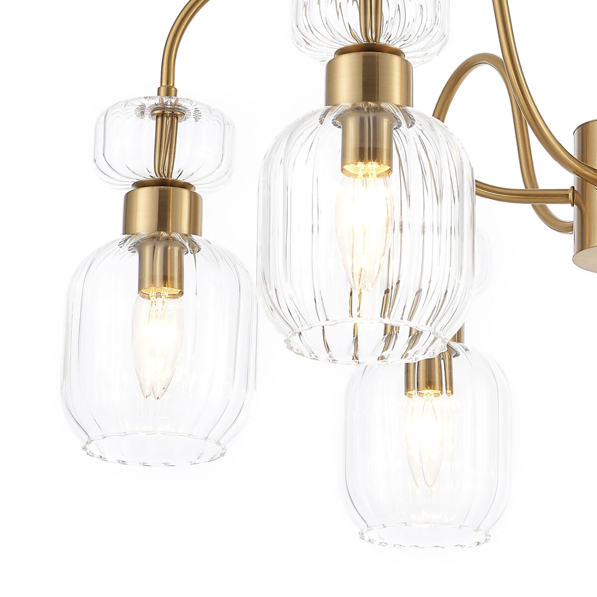 Escada 1141/6PL E14*60W Antigue copper/Clear — изображение 5