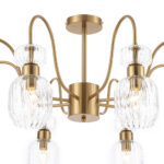 Escada 1141/8PL E14*60W Antigue copper/Clear