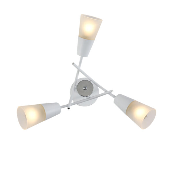 Escada 1109/3P Е14*40W White/Chrome