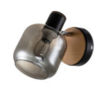 Escada 10177/1A E14*40W Black/Chrome/Wood — изображение 2