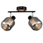 Escada 10177/2A E14*40W Black/Chrome/Wood — изображение 4
