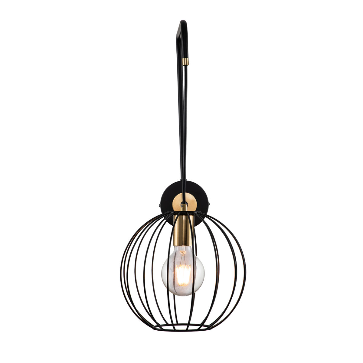 Escada 10176/1A E27*60W Black/Brass — изображение 2