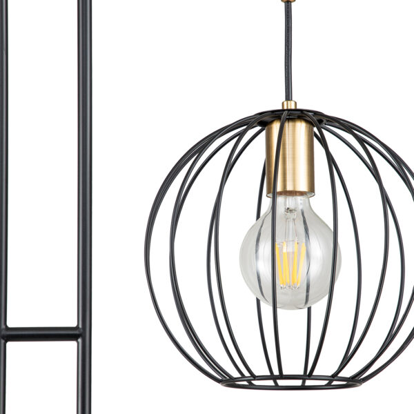 Escada 10176/2 E27*60W Black/Brass