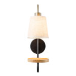 Escada 582/1A E14*40W Black/Brass/Wood — изображение 3