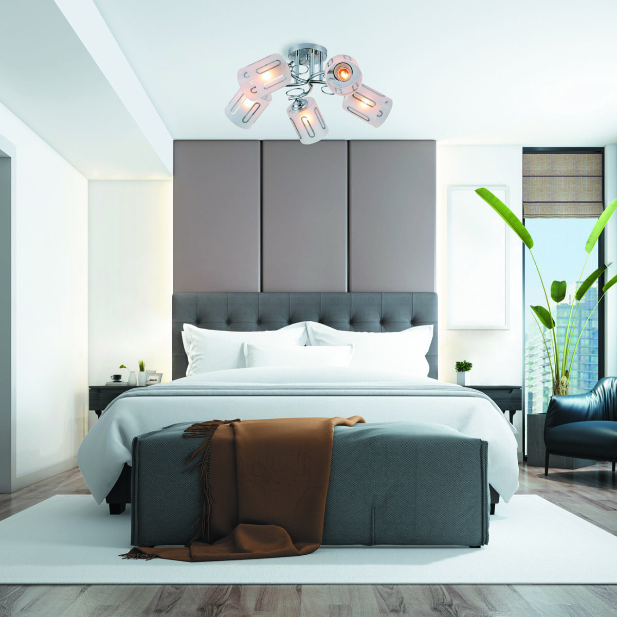 Escada 1120/5PL E27*40W Chrome — изображение 4