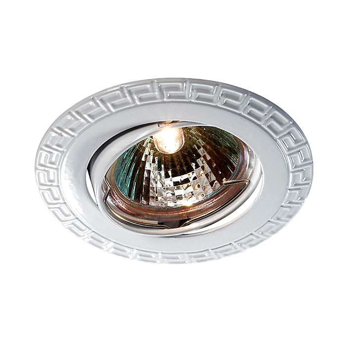 0033740 369620 SPOT NT12 345 белый Встраиваемый ПВ светильник IP20 GX5.3 50W 12V COIL — изображение 1