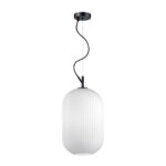 4752/1 PENDANT ODL21 411 белый/черный Подвес E27 60W ROOFI — изображение 3