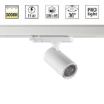 359563 PORT NT25 310 белый Светильник трехфазный трековый светодиодный IP20 LED 3000К 15W 220-240V HELIX