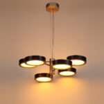 5451/99LB L-VISION ODL_EX26 черный/никель/металл/керамика/акрил Люстра LED 99W 2000К/3000K/4000K Rivera — изображение 8