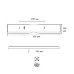 7721/120L AVRA LED SN 597 Светильник металл/пластик/белый/черный/дерево LED 120Вт 3000-6000K D700 IP20 пульт ДУ CORAGGIO — изображение 3