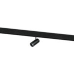 209137 Светильник 48V для 1-фазного трека UNO LED 10W 820LM 28G ANTIGLARE ЧЕРНЫЙ МАТОВЫЙ 3000K — изображение 2