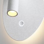 7183/9WL HIGHTECH ODL26 471 Настенный светильник белый ice crack/металл IP20 LED 9W 580Лм 2700K/3300K/4000K 120° 220-240V ROY — изображение 5