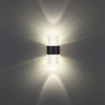 359294 STREET NT24 722 черный Светильник ландшафтный настенный IP65 LED 14W 4000K 175-265V ESTIMA — изображение 4