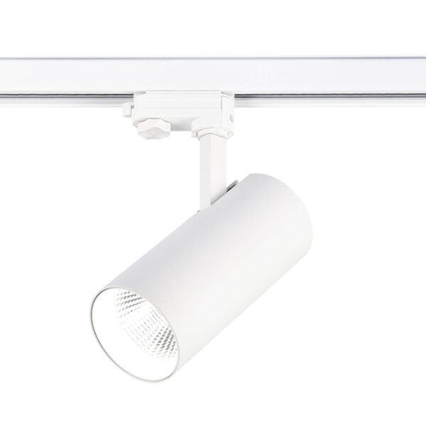 ST661.546.40 Св-к трек. Белый LED 1*40W 4000K 3 200Lm Ra>90 38° IP20 L190xW85xH265 165-265V ТРЭЙС