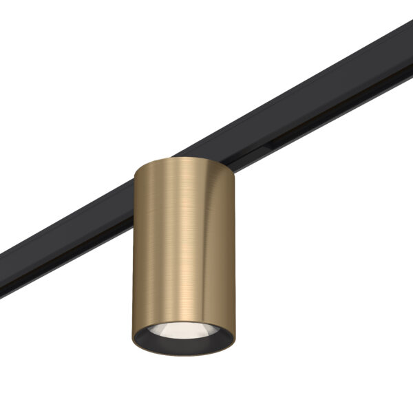 ST671.346.05 Магнитный трековый светильник Латунь LED 1*5W 4000K 340Lm Ra>90 36° IP20 D35xH58 24V СУПЕР5